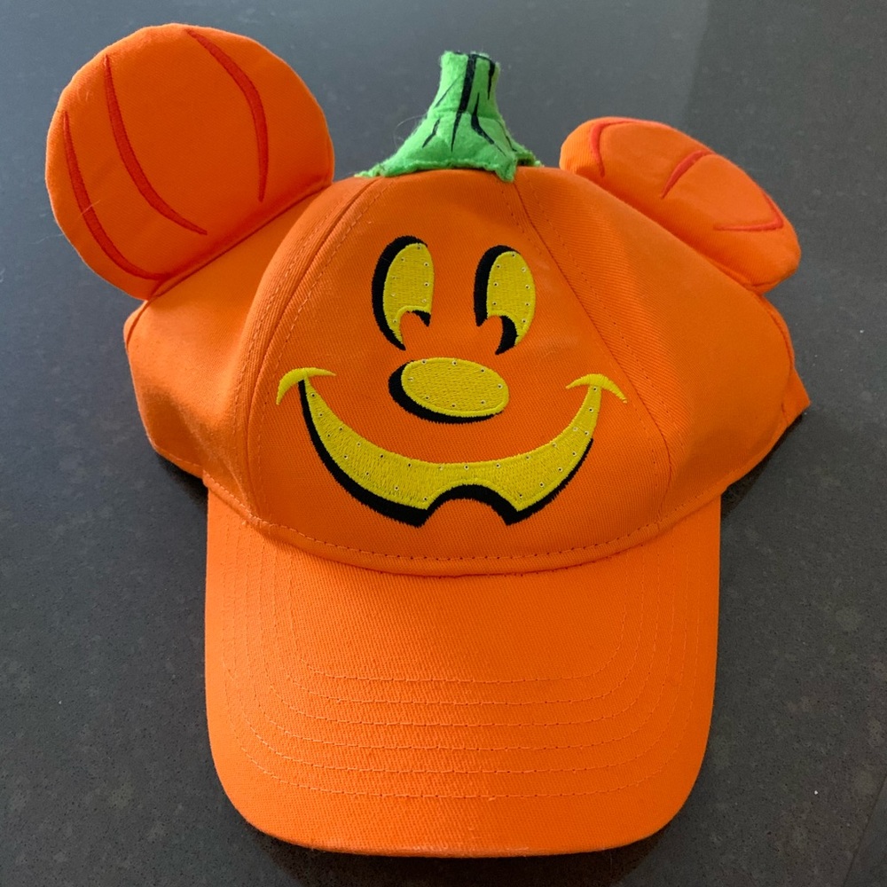 Disneyland pumpkin Mickey baseball hat